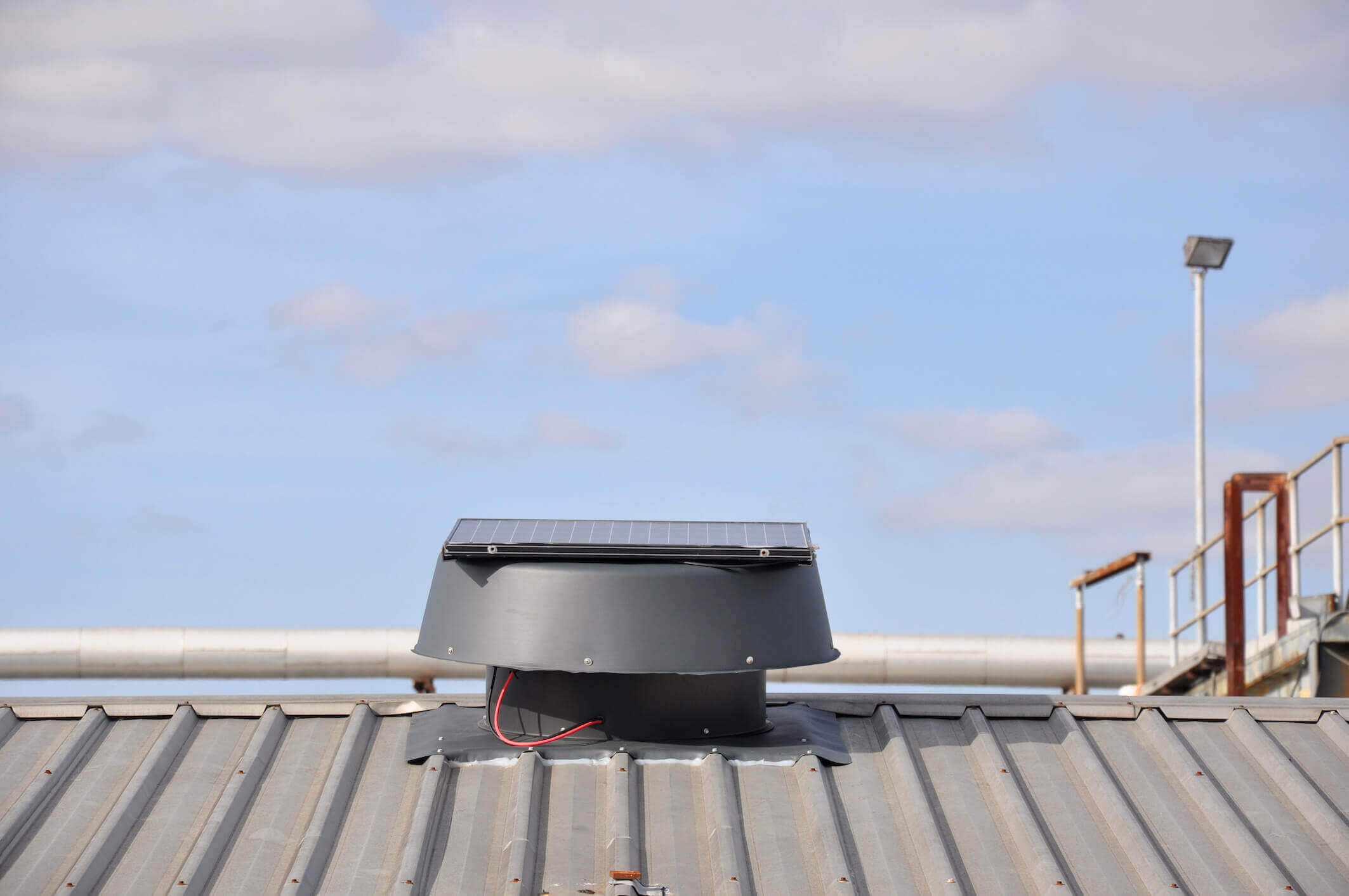 Commercial Solar Roof Ventilation Fan 600MM 135W V3